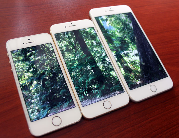 Iphone 6 Iphone 6 Plus A Tale Of Scale Six Colors