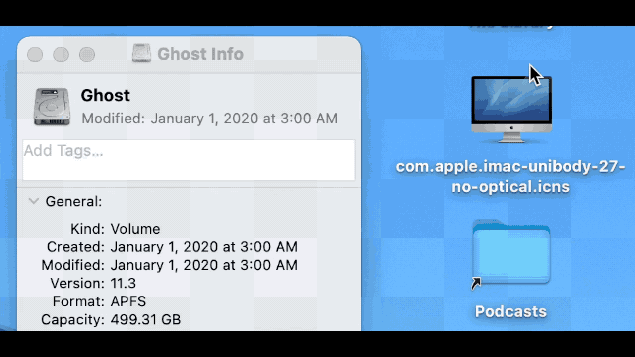 how to get icon for hard drive on mac desktop