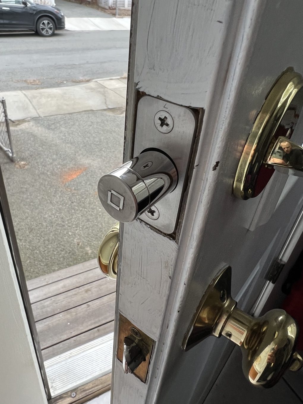 Deadbolt lock sale