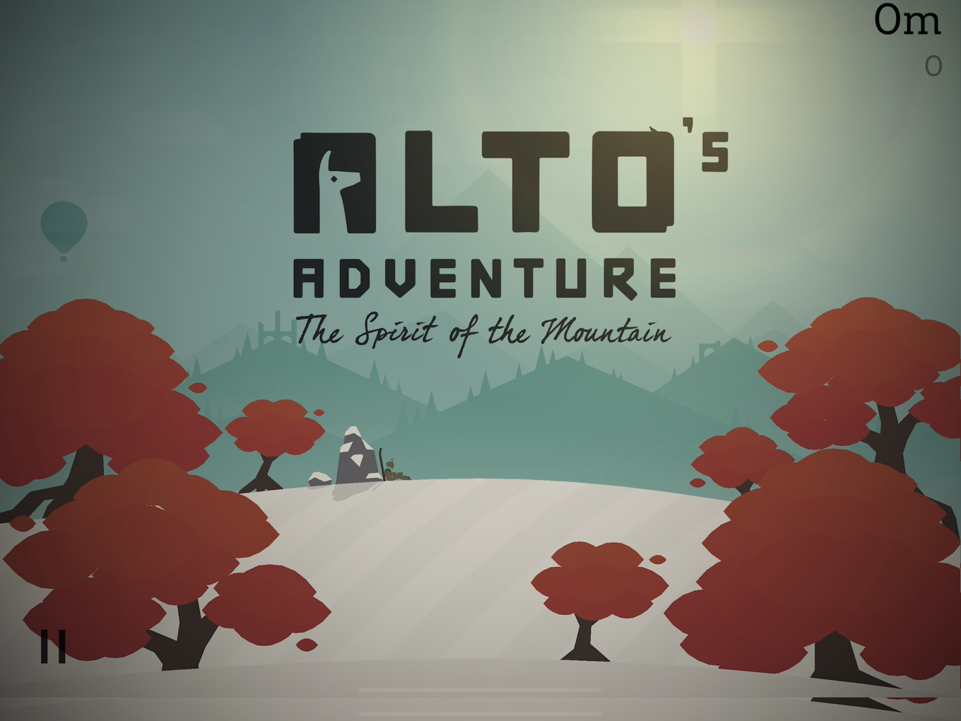Alto's Adventure juegos relajantes